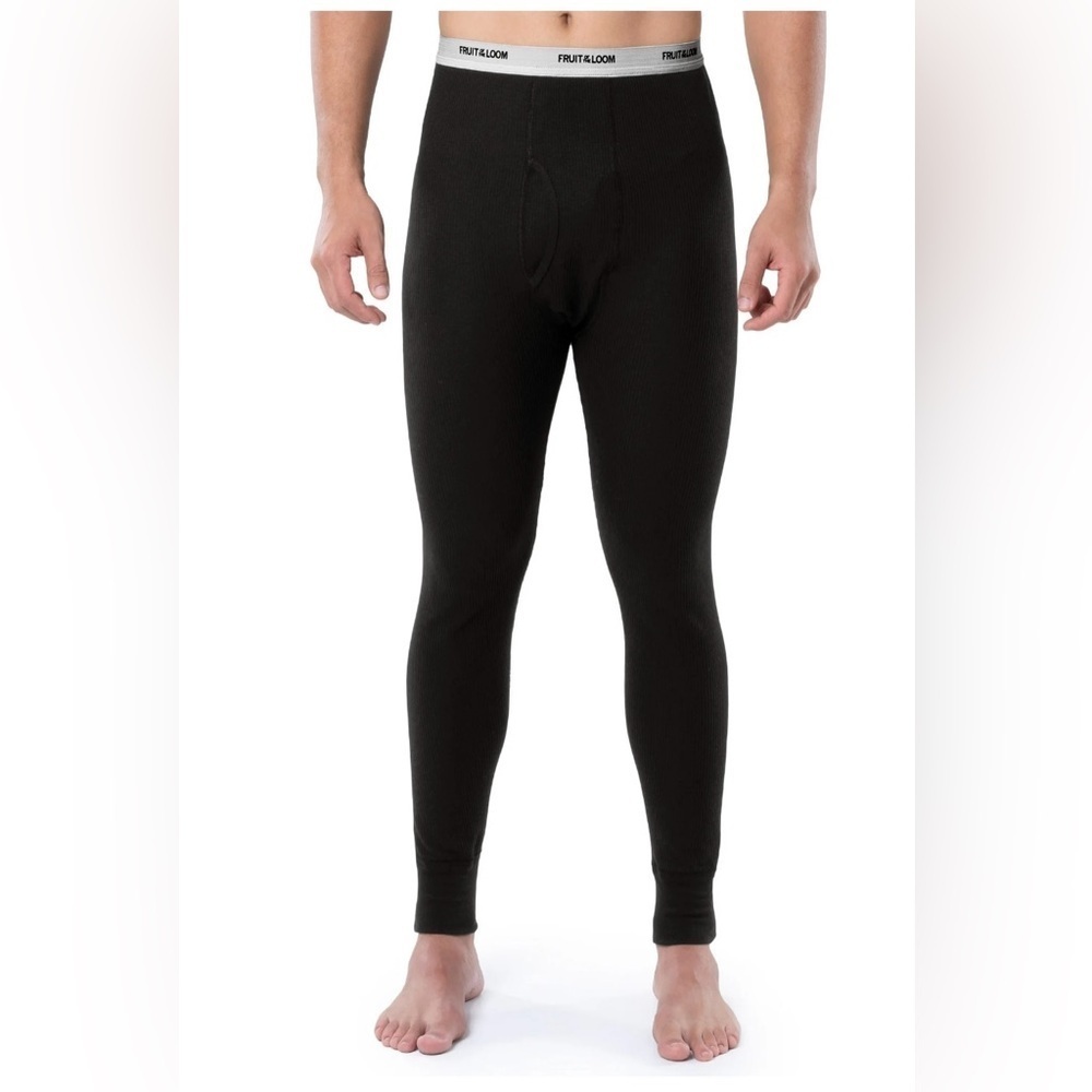 Fruit of the Loom Men's Thermal Waffle Underwear Bottom